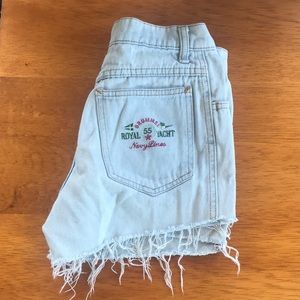 Vintage jean shorts
